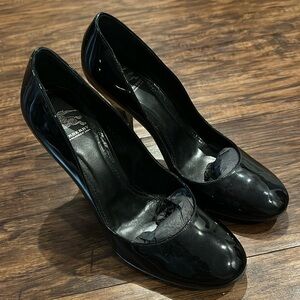 Black, 2.5in heels, Burberry Brand